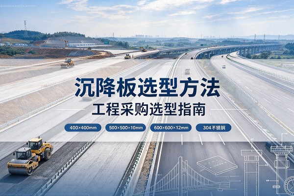 芝罘沉降板选择方法