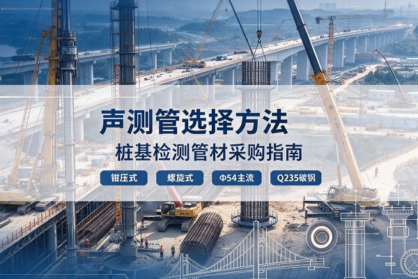 芝罘声测管选型标准