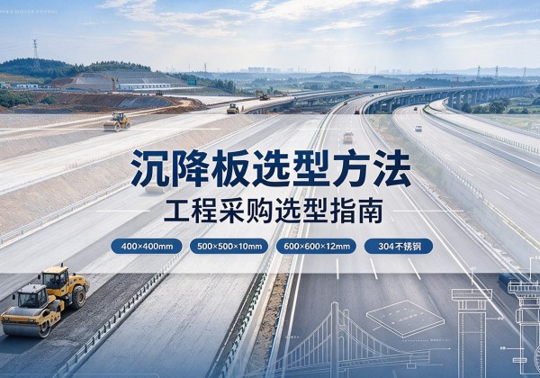 芝罘沉降板选择方法